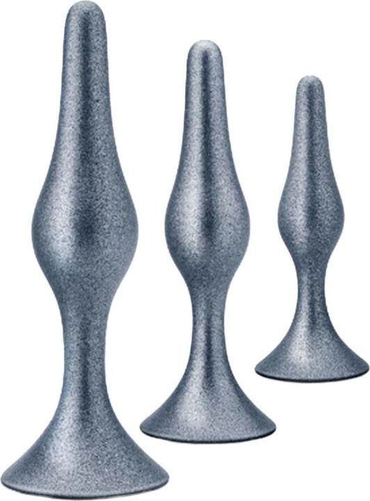 Produktbild Blush Novelties Anal Adventures Matrix Genesis Plug Kit - Puria™ Silicone Anal Plug, Ultrasilk® Smoo