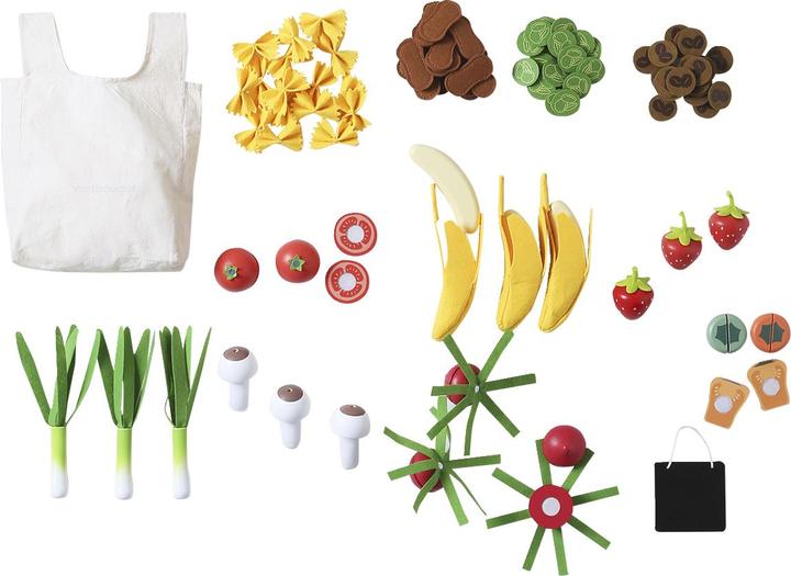 Actual product image Vertbaudet Kinder Marktstand mit Obst und Gemüse, Holz FSC®