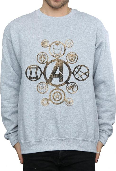 Image du produit - Sweat AVENGERS INFINITY WAR ICONS - Homme (L)