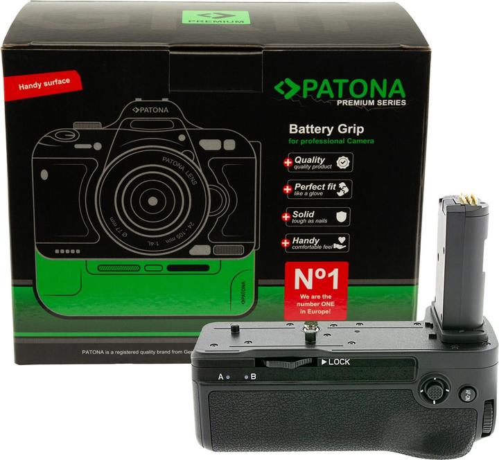 Actual product image Patona Premium Batteriegriff Nikon Z6III für 2 EN-EL15c Akku mit USB-C Input inkl. IR Fernbedienung (Battery grip)