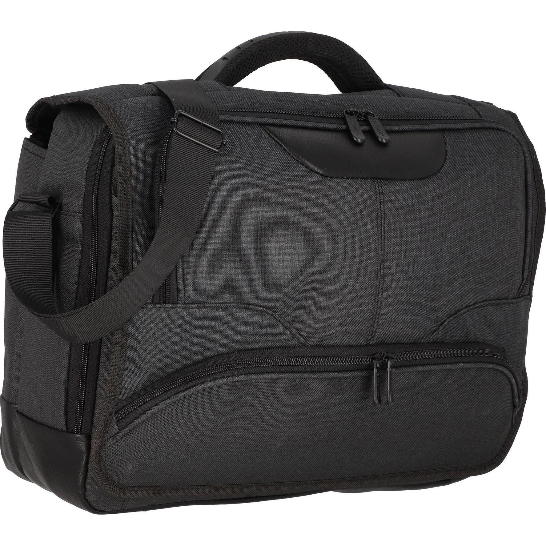 Thumbnail - Dermata Aktentasche 44 cm Laptopfach (19"), Notebooktasche, Schwarz