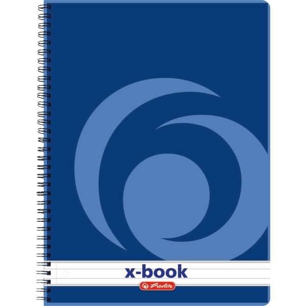 Productafbeelding Herlitz College notitieboek x.boek gelinieerd DIN A4 binnenmarge (A4, Rijen, Geen binding)