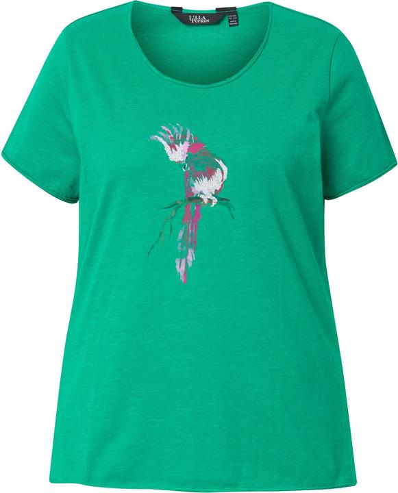 Produktbild Ulla Popken T-Shirt, Papagei, Classic, Rundhals, Halbarm (56)
