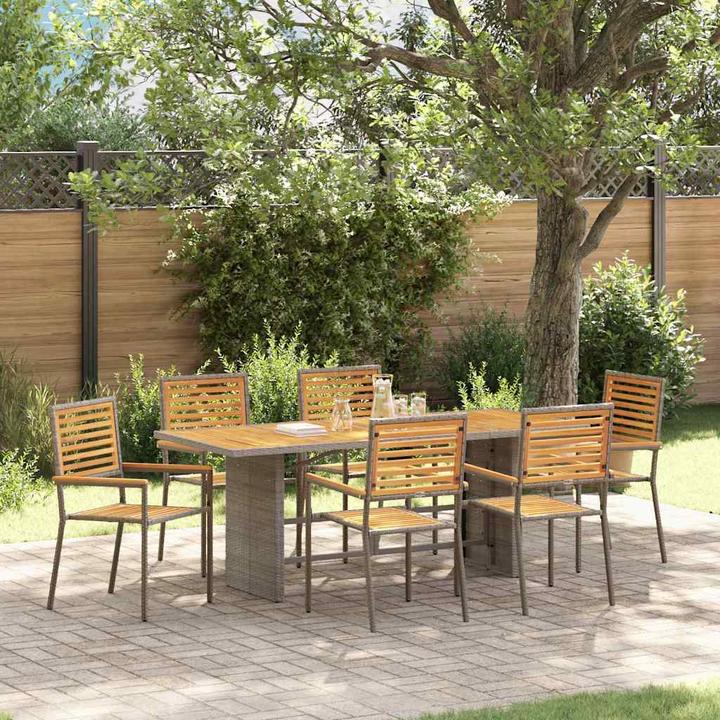 Produktbild vidaXL Garten Essgruppe (190 x 80 x 75 cm)