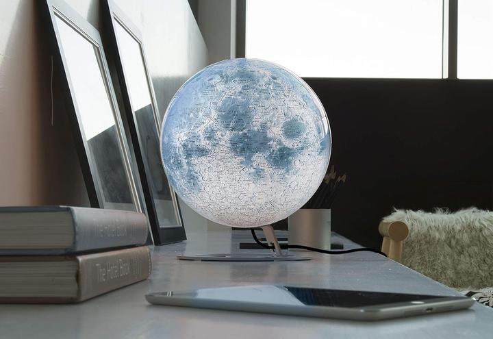 Actual product image Tecnodidattica National Geographic Mars Globe with Modern Aluminum Base (30 cm)