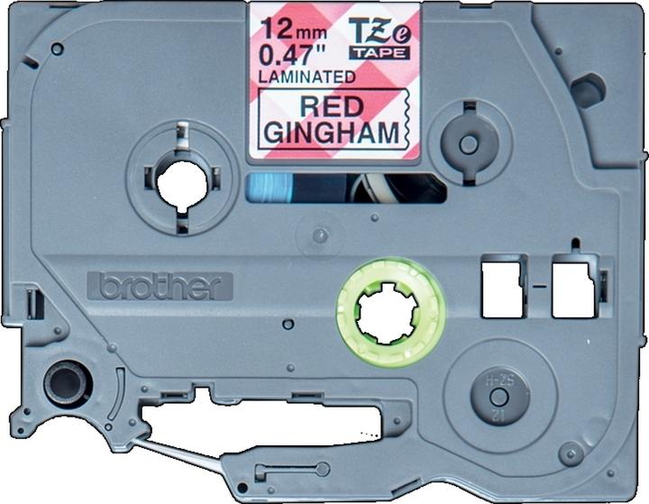 Actual product image Brother Tze-Mprg31 (1.20 cm, Red, Black, White)