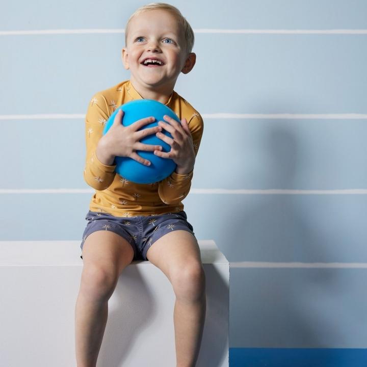 Produktbild Fresk UV Badeshorts, Palmtree Steel Gray - 122-128 cm (122, 128)