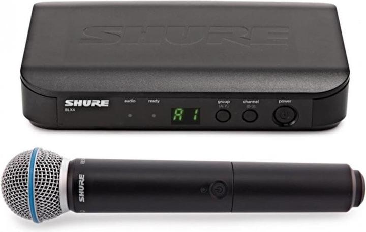 Produktbild Shure BLX24E/B58-H8E draadloos handheld systeem (518-542 MHz)
