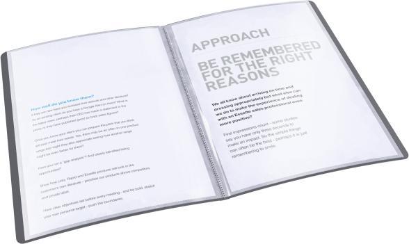 Actual product image Esselte Vivida Polypropylene (PP) Black A4 (A4, 1x)