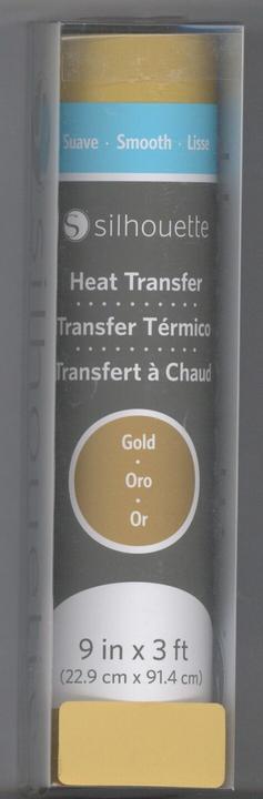 Actual product image Silhouette Iron-on film