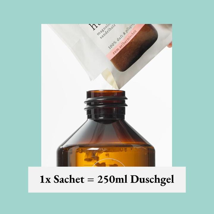 Actual product image we:care2 Duschgel-Granulat, Aqua-Marine