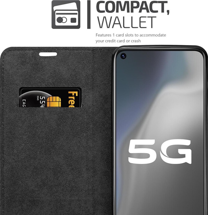 Actual product image Cadorabo Book Invisible Magnet Cover (Vivo Y70)