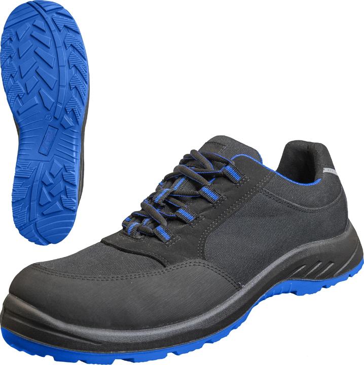 Produktbild Nitras SOLID STEP, Sicherheitshalbschuhe, S3S CI FO, strapazierfähiges Textil, schwarz, widerstandsf