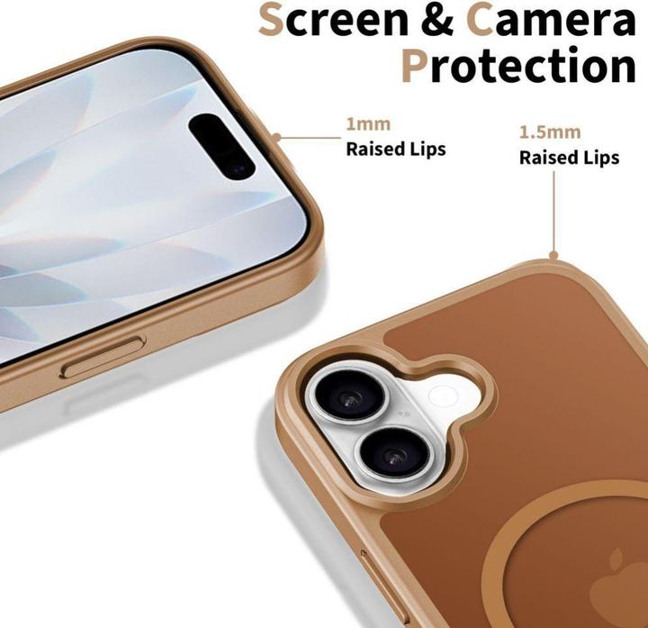 Produktbild Tech-Protect Other goods BasicMag MagSafe Case for iPhone 17 - Brown (Apple iPhone 17)