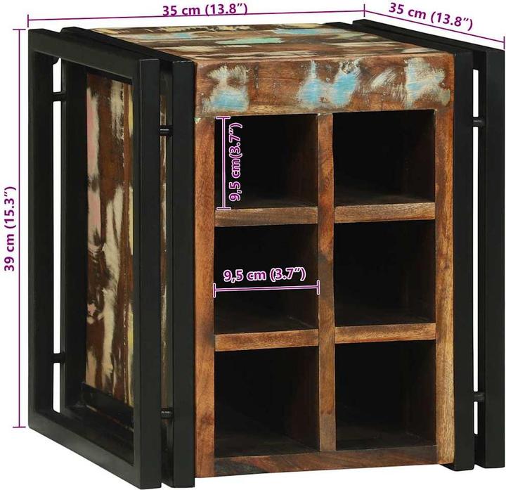 Produktbild VidaXL Weinregal (4 Fl.)