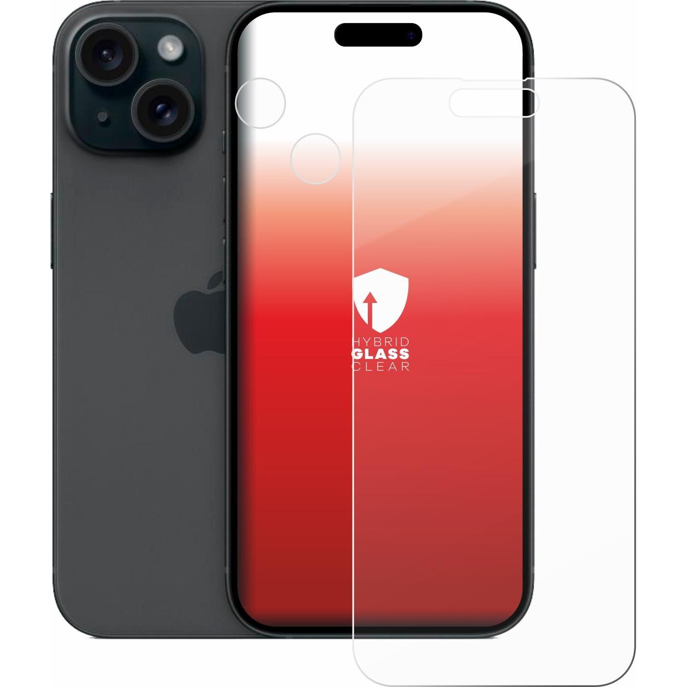 Thumbnail - upscreen Scratch Shield Panzerglasfolie (1 Stück, Apple iPhone 15), Smartphone Schutzfolie, Transparent