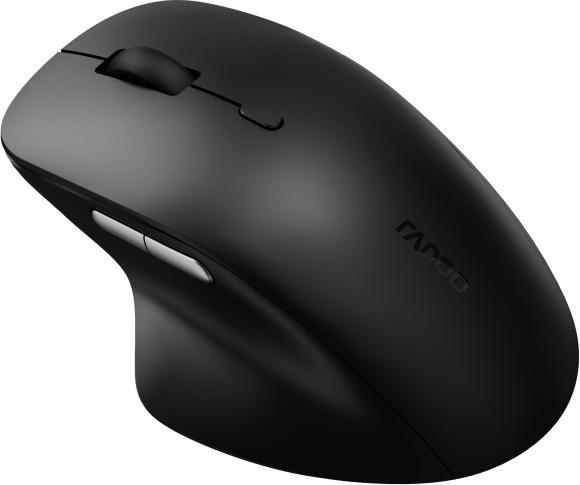 Actual product image Rapoo M50 Plus Black Wireless Silent Optical Mouse (Wireless)
