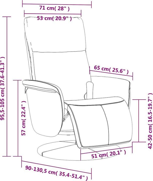 Image du produit vidaXL Massagesessel