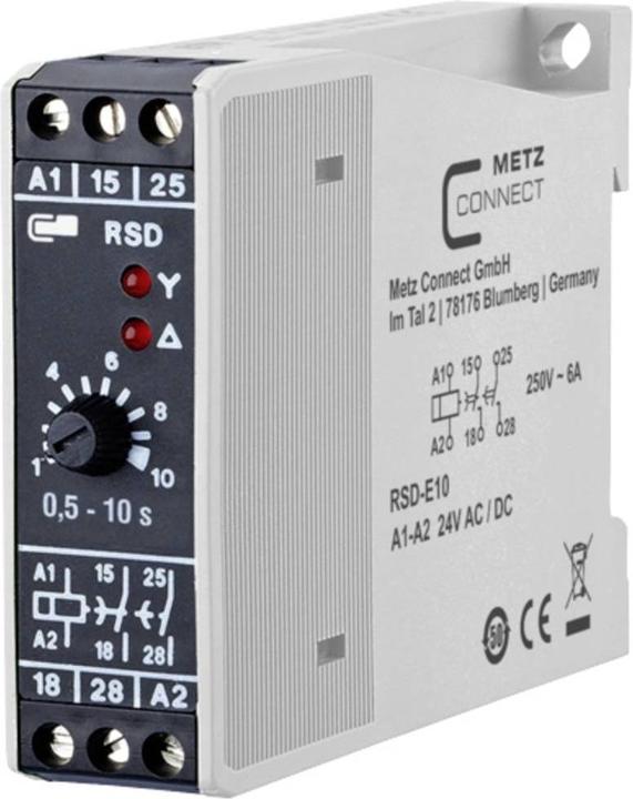 Actual product image Metz Connect RSD-E10 24 V AC/DC 0