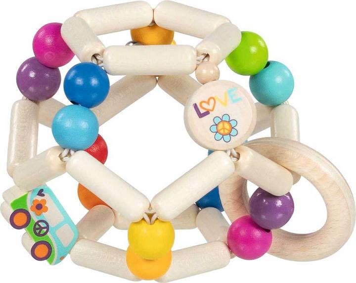 Produktbild Goki Greifling Elastik Regenbogenball.65361