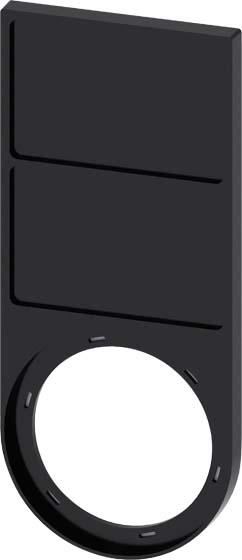 Actual product image Siemens 3SU1900-0BQ10-0AA03SU19000BQ100AA0 Shield carrier fl black