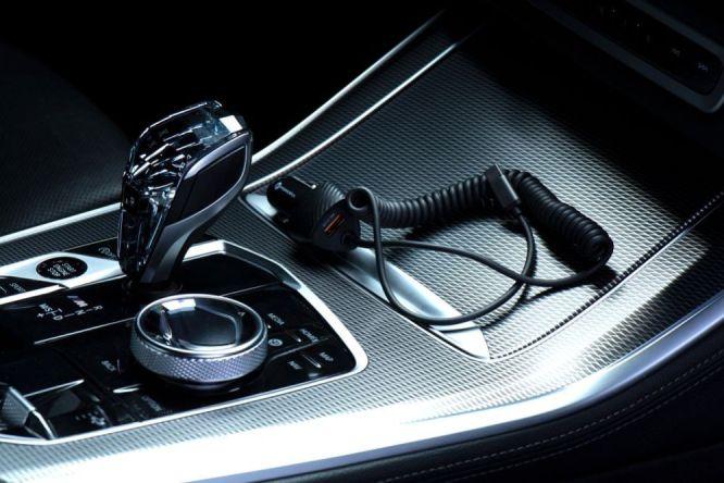 Produktbild Forcell USB 38W + USB-C Kabel Autoladegerät