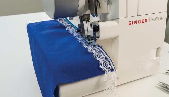 Actual product image Singer Overlock lace sewing foot