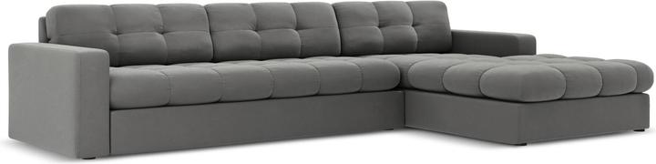 Actual product image CXL by Christian Lacroix Velvet Right Corner Sofa, "Yohan", 4 Seats, 236x160x72 Made in Europe (Corner sofa)