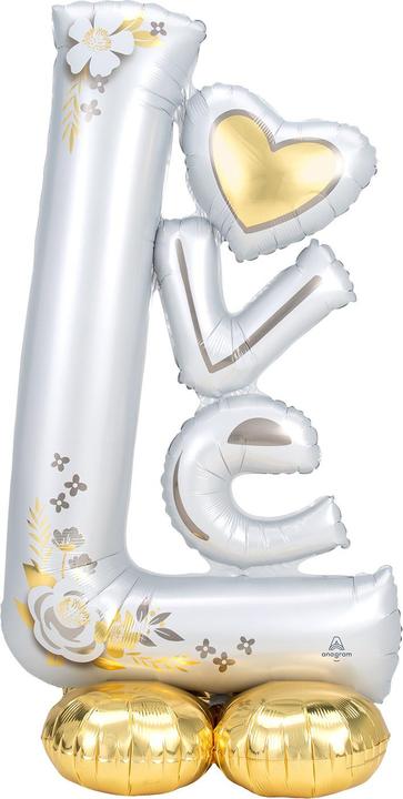 Amscan Palloncini in foil matrimonio amore (1 x)