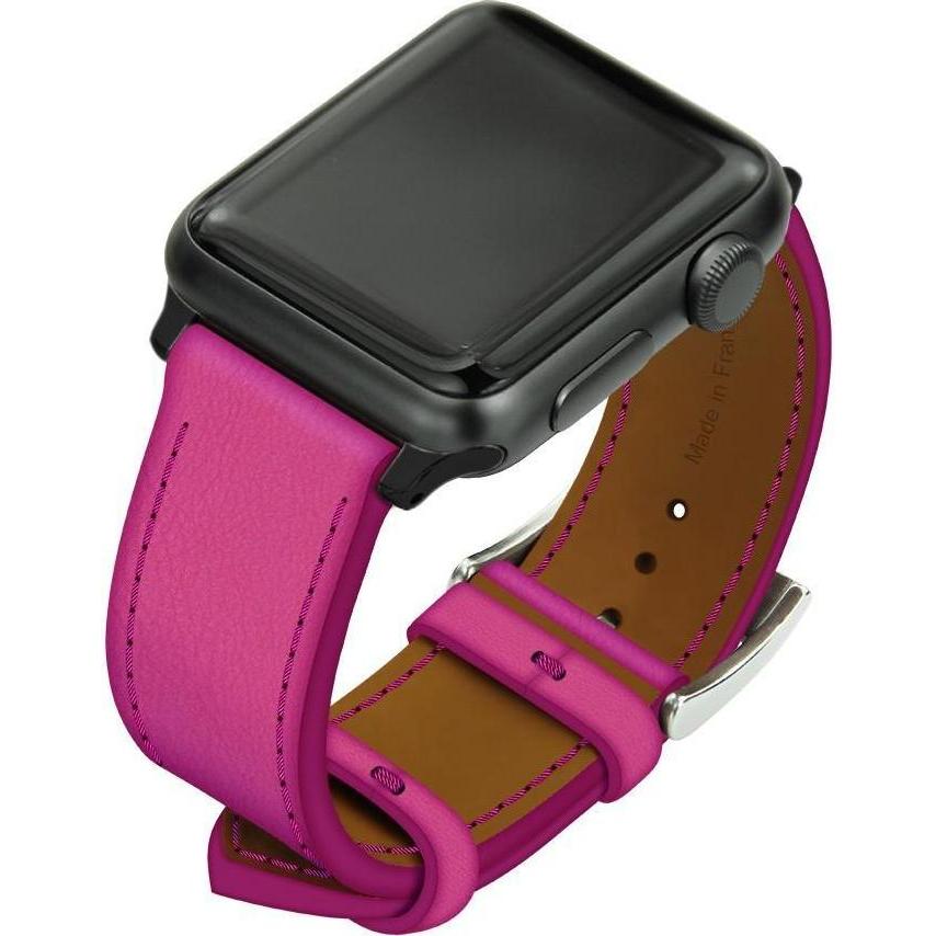 Noreve Lederarmband (Cuir, Apple Watch Series 1, Apple Watch Series 2, Apple Watch Series 3), Uhrenarmband, Rosa