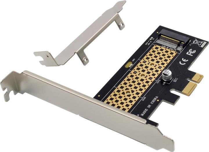 Actual product image InLine PCI Express Karte zu 1x intern NVMe M.2 Key M