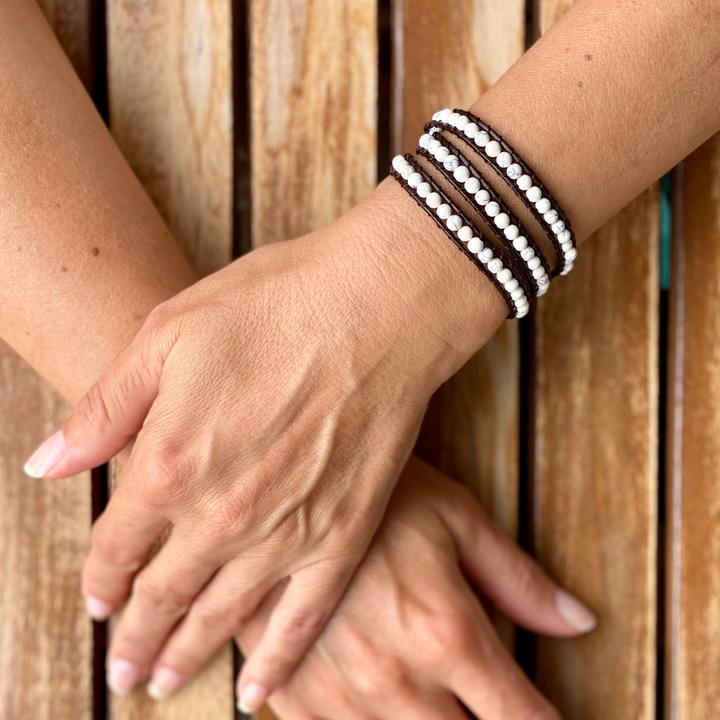 Image du produit Balibay Megina (52 cm, Pierre précieuse, Cuir, Magnésite)