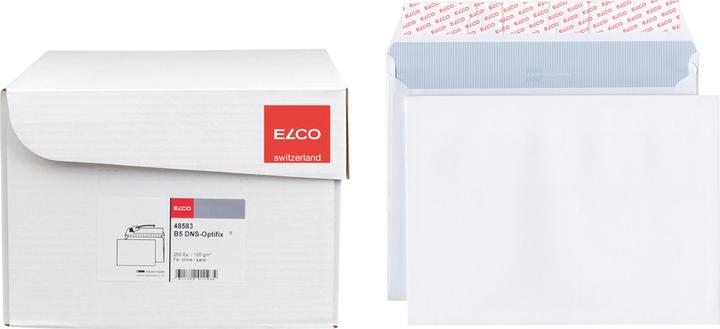 Produktbild Elco Briefumschläge Documento mit Seitenfalten, weiss (B5, 250 x)