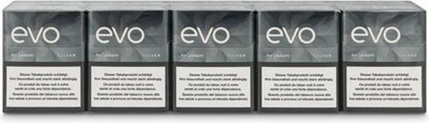 Actual product image Ploom EVO Silver Sticks