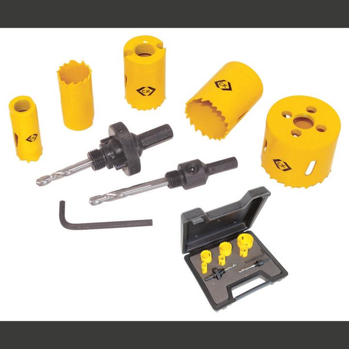 Produktbild C.K Magma Lochsägen-Set 9teilig 424045 1 (16 mm, 20 mm, 25 mm, 32 mm, 38 mm, 51 mm)