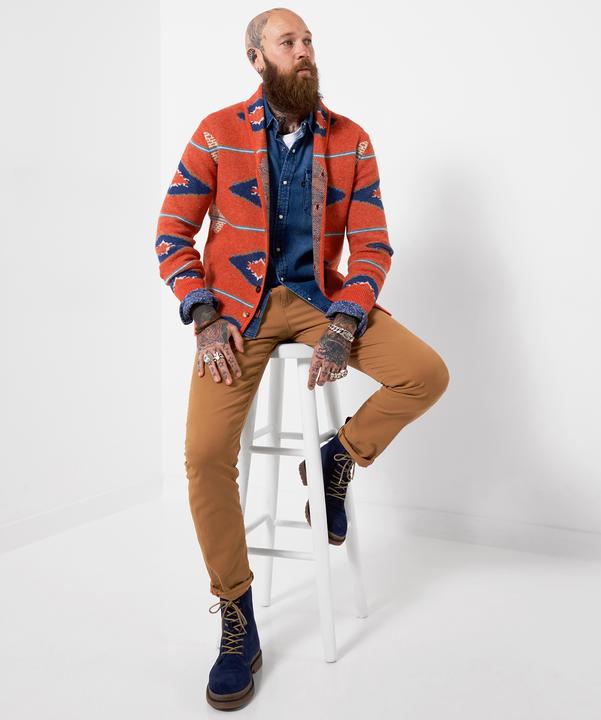 Produktbild Joe Browns Aztec Knitted Shawl Neck Cardigan (M)