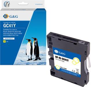 Produktbild G&G kompatibel Ink mit 405768, NP-RI-0041Y, yellow, 600S (Y)