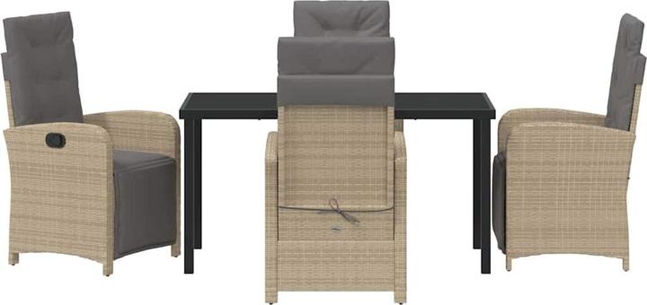 Actual product image vidaXL Garden dining set (140 x 70 x 73 cm)