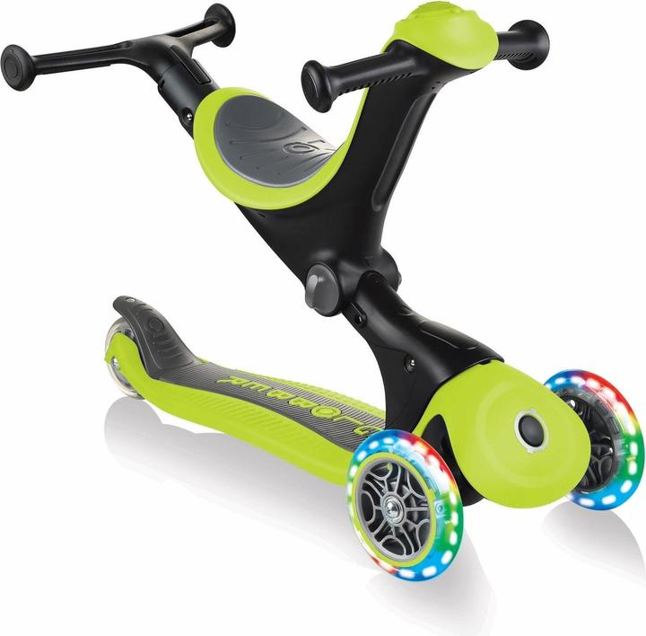 Produktbild Globber scooter Go Up Deluxe Lights, green, 646-106