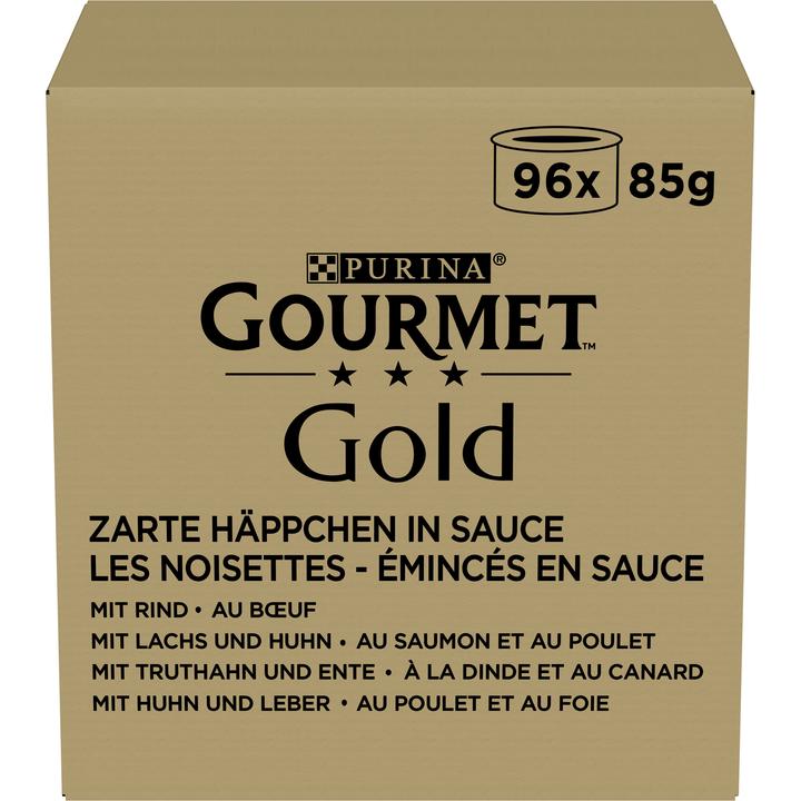 Actual product image Gourmet Gold (Senior, Adult, 96 pcs., 8160 g)