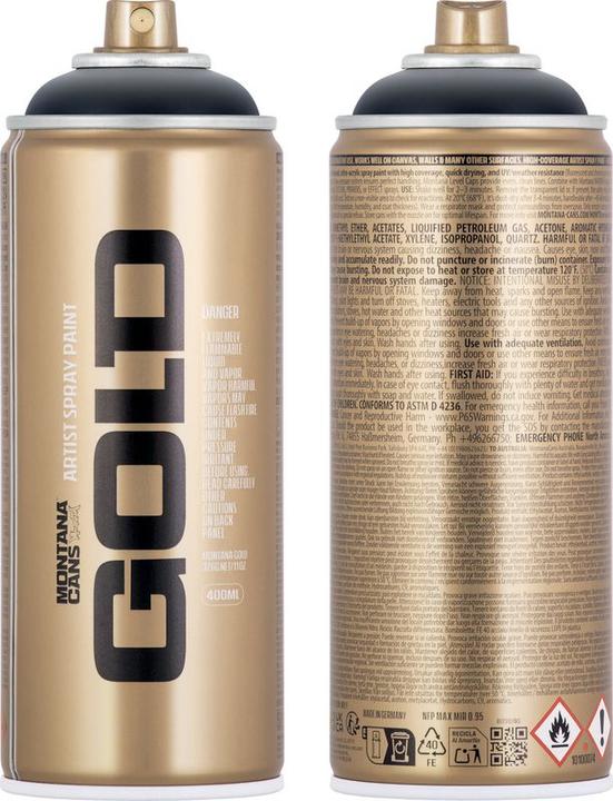 Produktbild Montana Cans Gold (Shock black, 0.40 l)