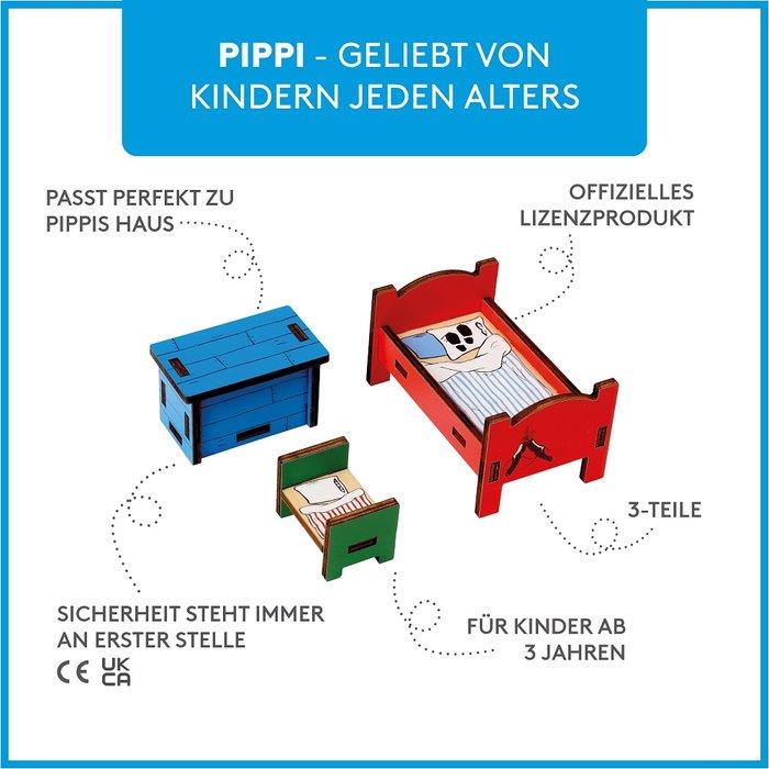 Image du produit Pippi Fifi Brindacier: Set de chambre à coucher