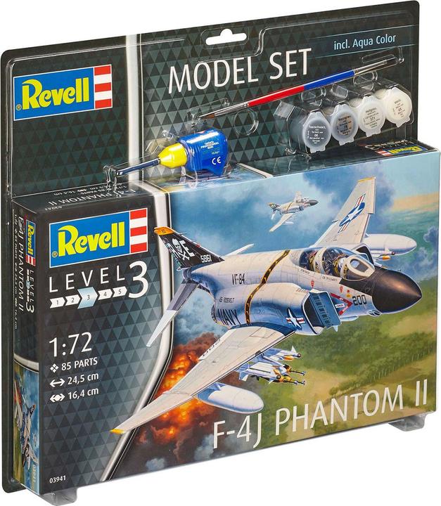 Actual product image Revell Model Set F-4J Phantom II