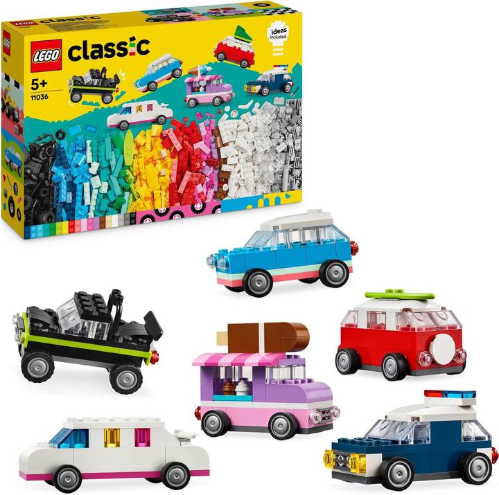 Image du produit LEGO 11036 Véhicules créatifs (11036, LEGO Classic)