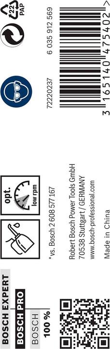 Actual product image Bosch Professional Zubehör PRO Metal HSS-G twist drill, 11.7 x 94 x 142 mm (11.7 mm)