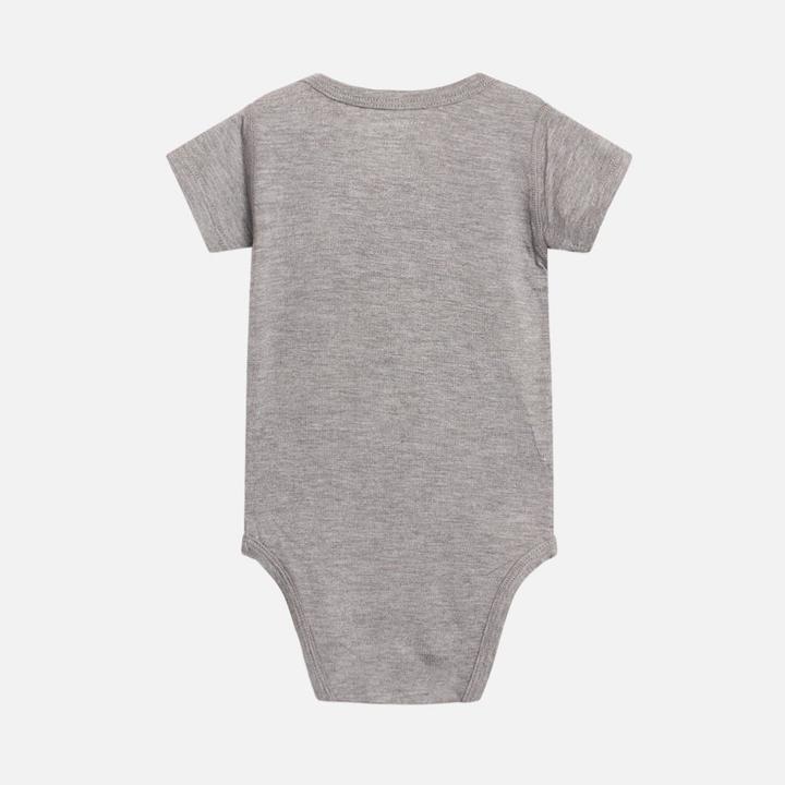 Actual product image Hust and Claire Bamboo Body Bue Short Sleeve Grey (86)