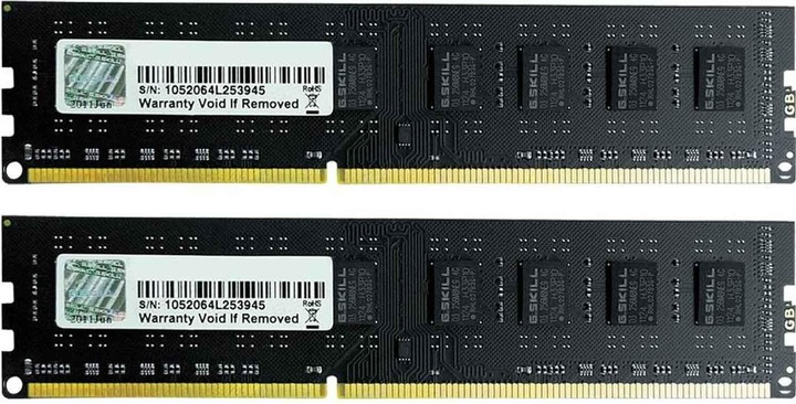 Produktbild G.Skill F3-1600C11D-16GNT (2 x 8GB, 1600 MHz, DDR3L-RAM, DIMM)