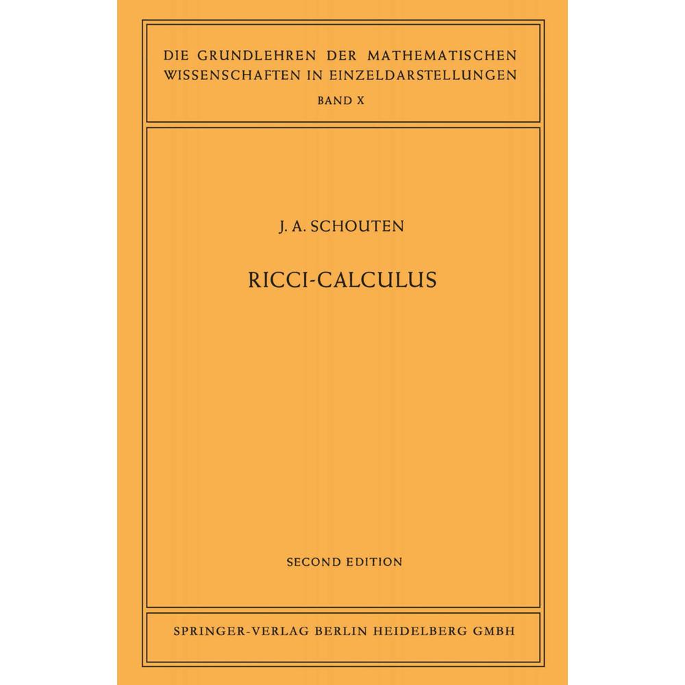 Ricci-Calculus, Fachbücher