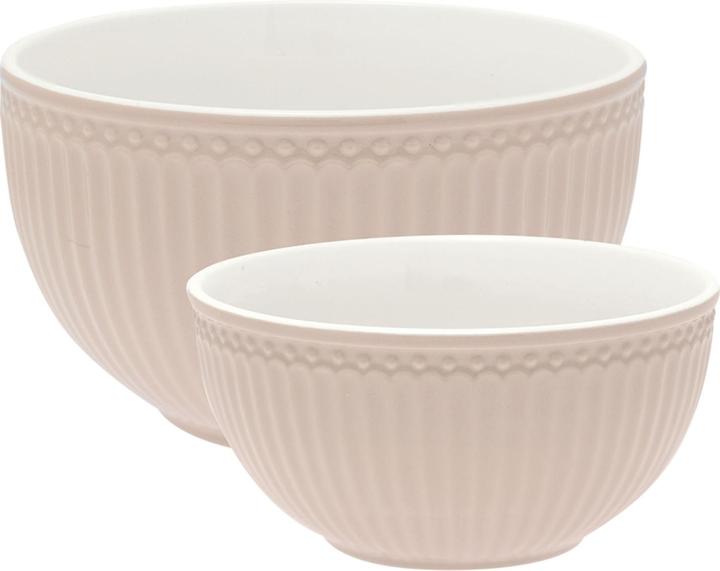 Greengate Alice Servierschüssel creamy fudge Set2 (1x)