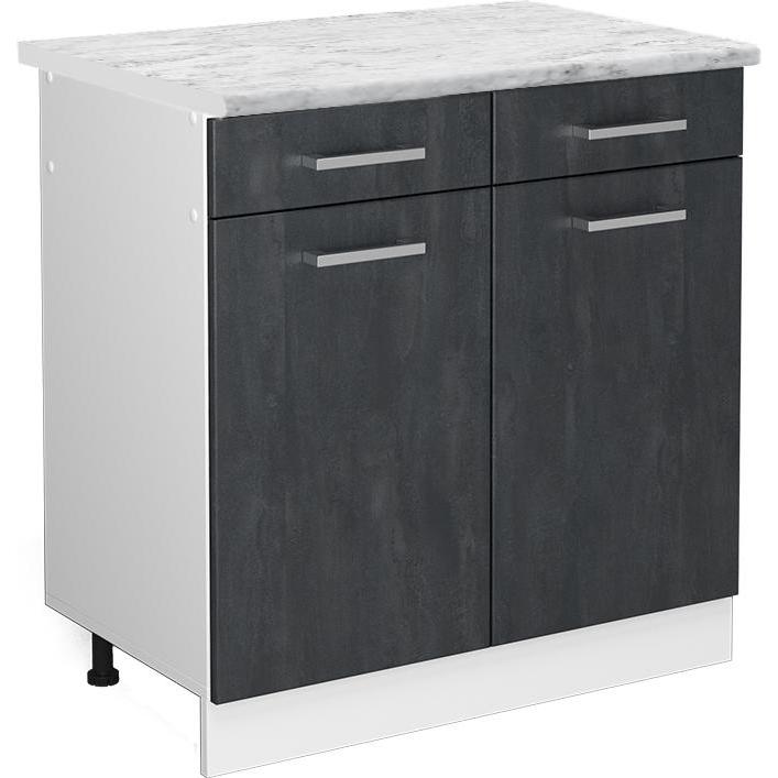 Vicco, Regal, Küchenschrank mit Schublade R-Line (80 x 46 x 81.5 cm)